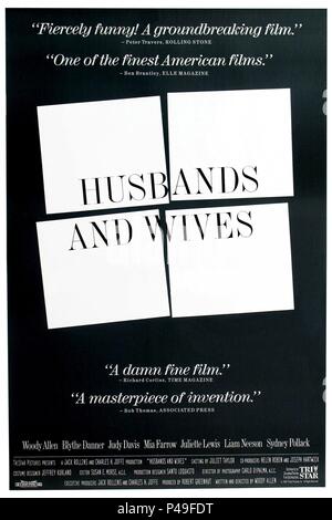 Original Film Title: HUSBANDS AND WIVES. English Title: HUSBANDS AND