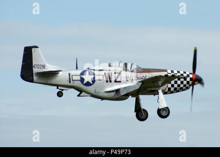 North American P-51 Mustang Stock Photo