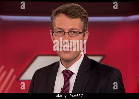 Cologne, Deutschland. 04th Feb, 2014. Markus BLUME, politician, CSU (Generalsekretssr) portrait, portrsst, portrait, cropped single image, single motive, 'Maischberger', talk show, WDR/ARD, 20.06.2018. | usage worldwide Credit: dpa/Alamy Live News Stock Photo