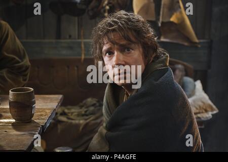 Original Film Title: HOBBIT, THE: THE DESOLATION OF SMAUG.  English Title: HOBBIT, THE: THE DESOLATION OF SMAUG.  Film Director: PETER JACKSON.  Year: 2013.  Stars: MARTIN FREEMAN. Credit: METRO GOLDWYN MAYER / Album Stock Photo