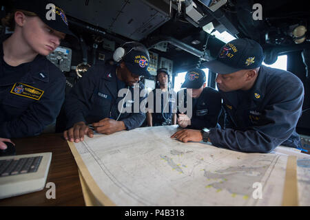 160625-N-UN259-039 WATERS NEAR JAPAN (June 25, 2016) Sailors