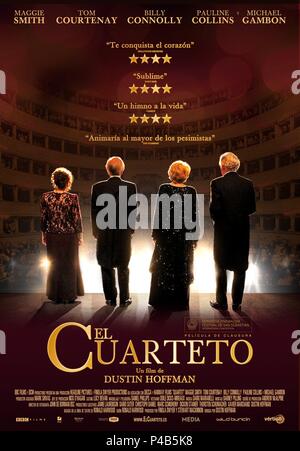 Original Film Title: QUARTET.  English Title: QUARTET.  Film Director: DUSTIN HOFFMAN; JULIA SOLOMONOFF.  Year: 2012. Credit: HEADLINE PICTURES / Album Stock Photo