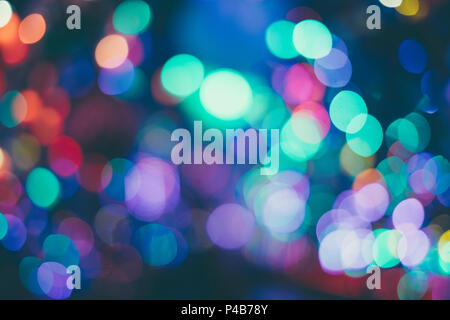 blurry Christmas lights Stock Photo