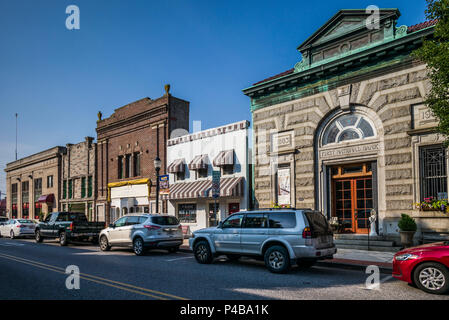 USA, Maryland, Havre de Grace, downtown buildings Stock Photo