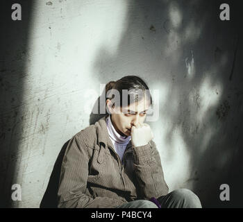 Refugee camp of Sid at the border between Serbia and Croatia. As the border to Hungary is no longer an alternative, more and more refugees try to cross the border to Croatia. Stock Photo