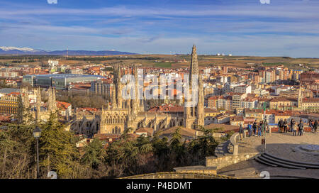 Spain, Burgos City, Burgos Cathedral, UNESCO-World Heritage Stock Photo