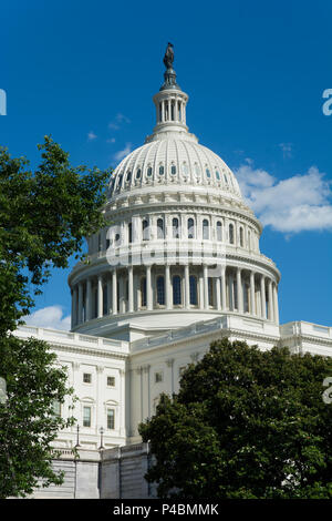 United States Capitol Building on a beautiful summer day, Washington, DC, USA Stock Photo