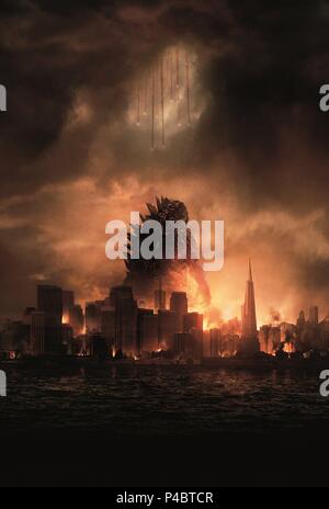Godzilla 2014 poster hi-res stock photography and images - Alamy