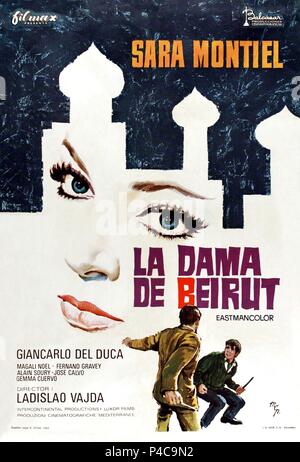 Original Film Title: LA DAMA DE BEIRUT.  English Title: WOMAN FROM BEIRUT, THE.  Film Director: LADISLAO VAJDA.  Year: 1965. Credit: LUXOR FILMS / Album Stock Photo