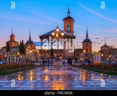 Plaza de Cervantes. Alcalá de Henares. Madrid. España Stock Photo