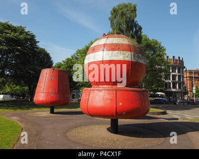 BELFAST, UK - CIRCA JUNE 2018: The Buoys Stock Photo