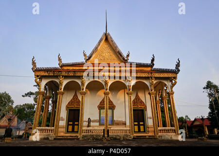 The temple at Wat Preah An Kau Saa in Siem Reap, Cambodia Stock Photo