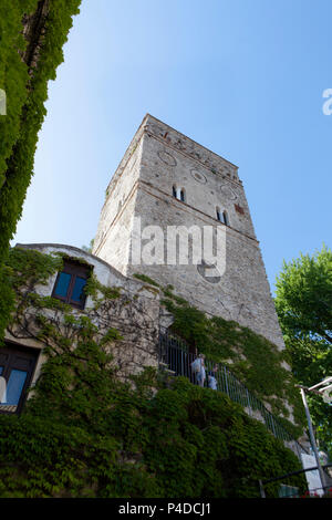 torre maggiore, villa rufolo, ravello, costiera amalfitana, italy Stock Photo