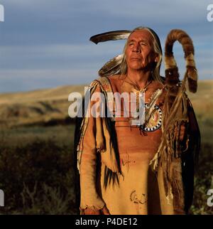 Original Film Title: DANCES WITH WOLVES.  English Title: DANCES WITH WOLVES.  Film Director: KEVIN COSTNER.  Year: 1990. Credit: ORION PICTURES / Album Stock Photo