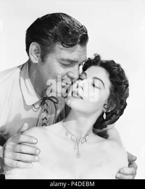 Original Film Title: LONE STAR.  English Title: LONE STAR.  Film Director: VINCENT SHERMAN.  Year: 1952.  Stars: CLARK GABLE; AVA GARDNER. Credit: M.G.M. / Album Stock Photo