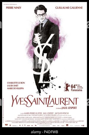 Original Film Title: YVES SAINT LAURENT.  English Title: YVES SAINT LAURENT.  Film Director: JALIL LESPERT.  Year: 2014. Credit: WY PRODUCTIONS/SND/CINEFRANCE 1888/HERODIADE/UMEDIA/UFUND / Album Stock Photo