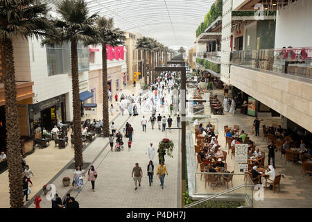 Interior of The Avenues shopping mall in Kuwait City, Kuwait. Stock Photo