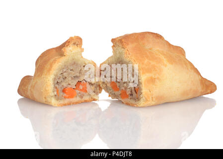 traditional cornish pasty Stock Photo