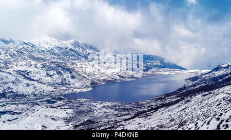 The Silk Route tour has several high altitude beautiful lakes and one of the most beautiful is surely the Kupup Lake. Stock Photo