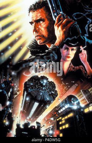 BLADE RUNNER Poster for the 1982 Ladd Company/Warner Bros film with ...