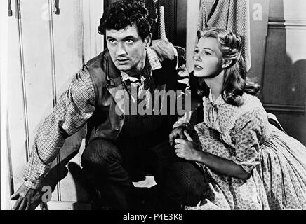 Original Film Title: THE LAWLESS BREED.  English Title: THE LAWLESS BREED.  Film Director: RAOUL WALSH.  Year: 1953.  Stars: ROCK HUDSON; MARY CASTLE. Credit: UNIVERSAL PICTURES / Album Stock Photo