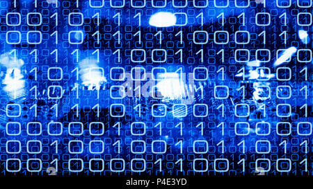 New tech security ai inside future technology electronics Stock Photo