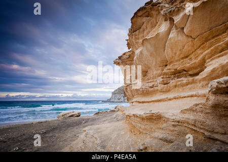 Cala del Plomo, Cabo de Gata, Spain. Stock Photo