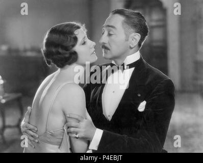 Original Film Title: THE GREAT LOVER.  English Title: THE GREAT LOVER.  Film Director: HARRY BEAUMONT.  Year: 1931.  Stars: IRENE DUNNE; ADOLPHE MENJOU. Credit: M.G.M. / Album Stock Photo