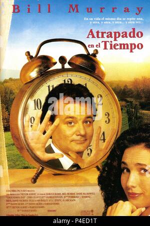 Original Film Title: GROUNDHOG DAY.  English Title: GROUNDHOG DAY.  Film Director: HAROLD RAMIS.  Year: 1993. Credit: COLUMBIA TRISTAR / Album Stock Photo
