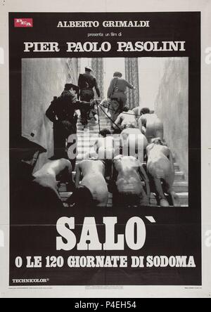 Original Film Title: SALO O LE 120 GIORNATE DI SODOMA.  English Title: SALO, OR THE 120 DAYS OF SODOM.  Film Director: PIER PAOLO PASOLINI.  Year: 1975. Credit: PROD.EUROPEE ASSOCIATE/ARTISTES ASSOCIES / Album Stock Photo