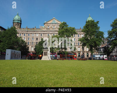 BELFAST, UK - CIRCA JUNE 2018: Donegall Square Stock Photo