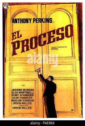 Original Film Title: LE PROCES.  English Title: TRIAL, THE.  Film Director: ORSON WELLES.  Year: 1962. Credit: PARIS EUROPA/FICIT/HISA / Album Stock Photo