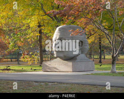 Bust of Arthur Fiedler Stock Photo