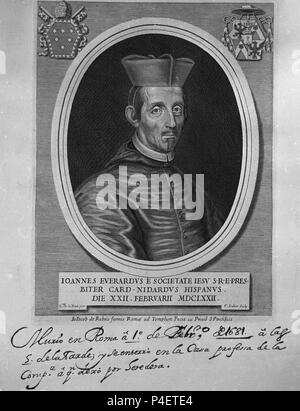 Juan Everardo Nithard (16071681), Jesuit and confessor of Queen