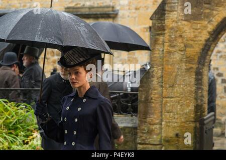 Original Film Title: FAR FROM THE MADDING CROWD.  English Title: FAR FROM THE MADDING CROWD.  Film Director: THOMAS VINTERBERG.  Year: 2015.  Stars: CAREY MULLIGAN. Credit: DNA FILMS / Cortesía Album Stock Photo