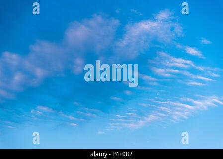 Undulatus clouds background texture cloudscape. Stock Photo