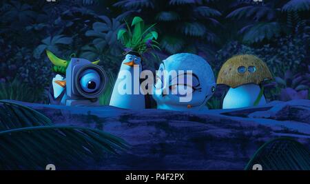 Original Film Title: PENGUINS OF MADAGASCAR.  English Title: PENGUINS OF MADAGASCAR.  Film Director: ERIC DARNELL; SIMON J. SMITH.  Year: 2014. Credit: DREAMWORKS ANIMATION / Album Stock Photo