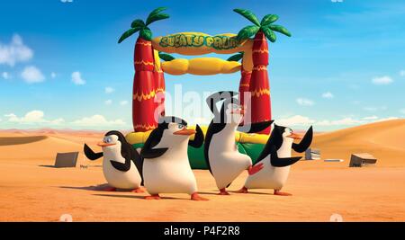 Original Film Title: PENGUINS OF MADAGASCAR.  English Title: PENGUINS OF MADAGASCAR.  Film Director: ERIC DARNELL; SIMON J. SMITH.  Year: 2014. Credit: DREAMWORKS ANIMATION / Album Stock Photo