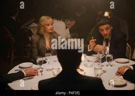 Original Film Title: A MOST VIOLENT YEAR.  English Title: A MOST VIOLENT YEAR.  Film Director: J. C. CHANDOR.  Year: 2014.  Stars: OSCAR ISAAC; JESSICA CHASTAIN. Credit: BEFORE THE DOOR PICT/WASHINGTON SQUARE FILMS/FILMNATION ENT/ / Album Stock Photo