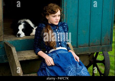 Original Film Title: FAR FROM THE MADDING CROWD.  English Title: FAR FROM THE MADDING CROWD.  Film Director: THOMAS VINTERBERG.  Year: 2015.  Stars: CAREY MULLIGAN. Credit: DNA FILMS / Cortesía Album Stock Photo