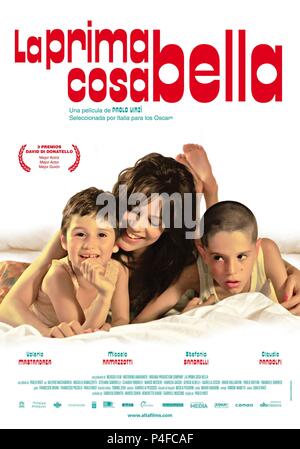 Original Film Title: LA PRIMA COSA BELLA.  English Title: THE FIRST BEAUTIFUL THING.  Film Director: PAOLO VIRZI.  Year: 2010. Credit: MEDUSA FILM / Album Stock Photo