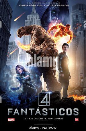 Original Film Title: FANTASTIC FOUR.  English Title: FANTASTIC FOUR.  Film Director: JOSH TRANK.  Year: 2015. Credit: TWENTIETH CENTURY FOX / Album Stock Photo