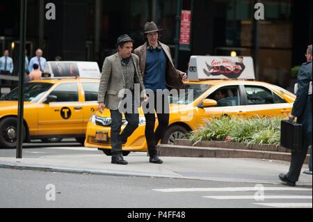 Original Film Title: WHILE WE'RE YOUNG.  English Title: WHILE WE'RE YOUNG.  Film Director: NOAH BAUMBACH.  Year: 2014.  Stars: BEN STILLER; ADAM DRIVER. Credit: SCOTT RUDIN PRODUCTIONS / Album Stock Photo