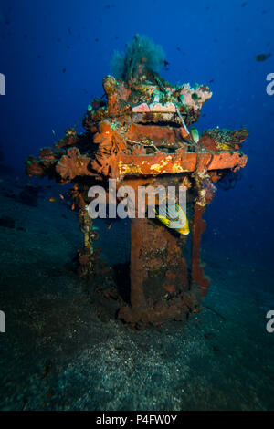 Underwater temple on Bali. Indonesia Stock Photo