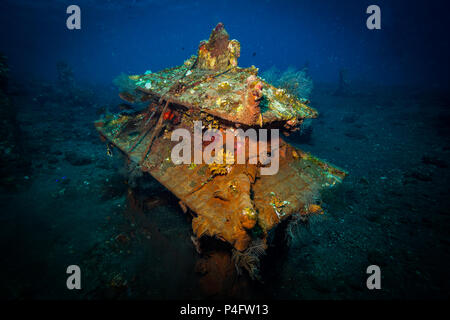 Underwater temple on Bali. Indonesia Stock Photo