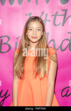 Saylor Curda attends Jillian Estell’s Red Carpet Birthday Party With A