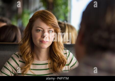 Original Film Title: IRRATIONAL MAN.  English Title: IRRATIONAL MAN.  Film Director: WOODY ALLEN.  Year: 2015.  Stars: EMMA STONE. Credit: GRAVIER PRODUCTIONS / Album Stock Photo