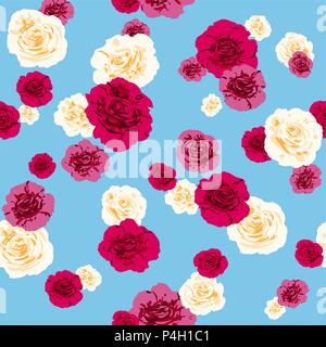 Summer floral pattern Stock Vector