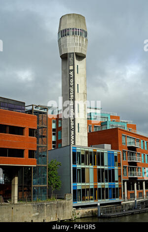 A disused shot tower in Bristol, UK Stock Photo