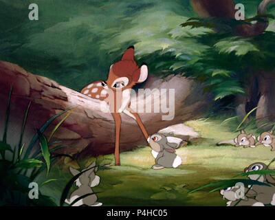 Original Film Title: BAMBI.  English Title: BAMBI.  Film Director: DAVID HAND.  Year: 1942. Credit: DISNEY / Album Stock Photo